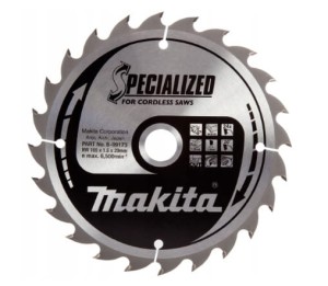 MAKITA B-09173 Piła Tarcza Do Drewna 165x20mm 24z