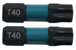 MAKITA KOŃCÓWKI WKRĘTAKOWE BITY T40 2SZT. B-63703