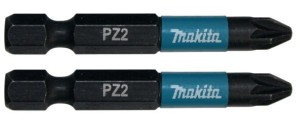 MAKITA KOŃCÓWKI WKRĘTAKOWE BITY PZ2 2SZT. B-63753