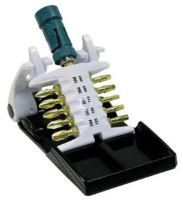 MAKITA B-62000 ZESTAW BITÓW IMPACT GOLD 11szt.