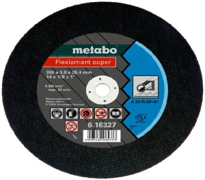 TARCZA METABO FLEXIAMANT SUPER 350x3,0x25,4 METAL