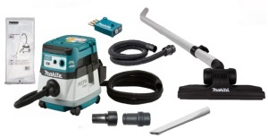 MAKITA DVC157LZX3 ODKURZACZ AKUM 2x18V AWS BT 15L
