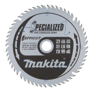 MAKITA B-57320 TARCZA TNĄCA EFFICUT DO PŁYT MDF LAMINATU 165x20mm 56Z