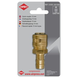 AIRPRESS SZYBKOZŁĄCZE NA WĄŻ 13mm EURO 1/2"