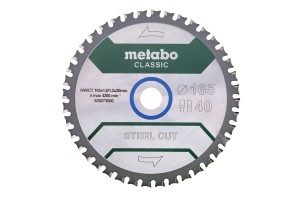 METABO PIŁA TARCZOWA 165MM 40 ZĘBÓW 628273000