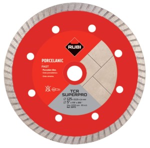 RUBI TCR 125 SUPERPRO Tarcza diamentowa do gresu