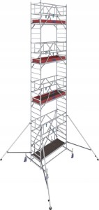 KRAUSE STABILO RUSZTOWANIE ALUMINIOWE JEZDNE 9,40M