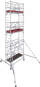 KRAUSE STABILO RUSZTOWANIE ALUMINIOWE JEZDNE 7,40M