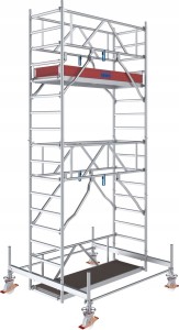 KRAUSE STABILO 100 RUSZTOWANIE ALU. JEZDNE 5,50M