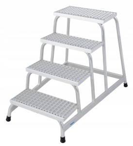 KRAUSE SCHODKI MONTAŻOWE ALUMINIOWE 1X4 2,80M