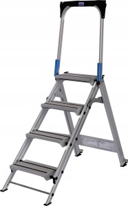 KRAUSE SCHODKI MONTAŻOWE ALUMINIOWE 1X4 2,90M