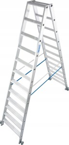 KRAUSE STABILO DRABINA DWUSTRONNA JEZDNA 2X12 4,35