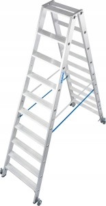KRAUSE STABILO DRABINA DWUSTRONNA JEZDNA 2X10 3,90