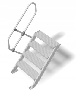 KRAUSE STABILO SCHODY ALUMINIOWE 1X4 0,86X1,00M