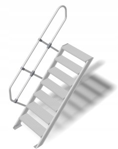 KRAUSE STABILO SCHODY ALUMINIOWE 1X7 1,51X0,80M