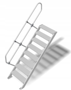 KRAUSE STABILO SCHODY ALUMINIOWE 1X8 1,72X0,60M