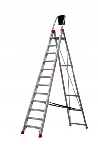 FARAONE DRABINA LADY12 ALUMINIOWA 12 STOPNI 4,69M