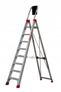 FARAONE DRABINA LADY8 ALUMINIOWA 8 STOPNI 3,78M