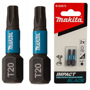 MAKITA KOŃCÓWKI WKRĘTAKOWE BITY T20 2SZT. B-63672