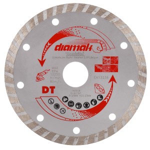 MAKITA TARCZA DIAMAK TURBO 125X22,23X7MM D-61167