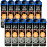 SOPPEC FARBA NIEBIESKA SPRAY TRACK MARKER 12szt