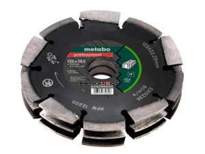 METABO TARCZA DIAMENTOWA POTRÓJNA ZESPOLONA DO BRUZDOWNICY 125x28,5x22,23mm