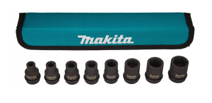 MAKITA E-16601 ZESTAW NASADEK UDAROWYCH IMPACT BLACK 1/2" 8szt W ETUI