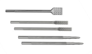 ZESTAW DŁUT Z UCHWYTEM SDS-MAX 5szt MAKITA E-20236