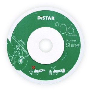 TARCZA DIAMENTOWA DISTAR SHINE 125x0,6mm BARDZO CIENKA 11127457030