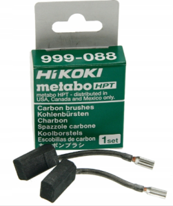 SZCZOTKI WĘGLOWE DO SZLIFIERKI BRUZDOWNICY HITACHI HIKOKI 6,5x9x17 999088