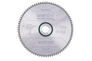 METABO 628093000 TARCZA PIŁA DO CIĘCIA PROFILI ALUMINIOWYCH DREWNA 254x30mm