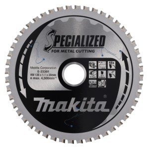 TARCZA TNĄCA DO BLACHY 136x20mm 48Z MAKITA E-23391