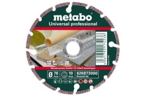 METABO 626873000 TARCZA DIAMENTOWA TNĄCA UNIWERSALNA 76x10mm PROFESSIONAL