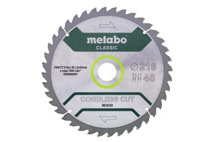 METABO TARCZA PIŁA TARCZOWA DO PILARKI 216x1,8x30 40Z WZ 628065000