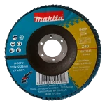 MAKITA D-63781 TARCZA LISTKOWA ŚCIERNICA 125mm P40 METAL STAL INOX