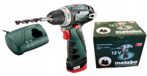 METABO WKRĘTARKA POWERMAXX BS BASIC 1x 2Ah 12V 34Nm ZESTAW 1 AKU ŁADOWARKA