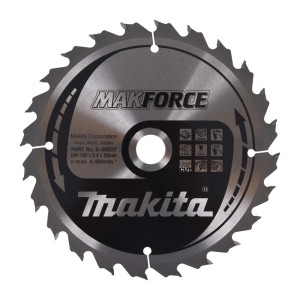 MAKITA B-08327 TARCZA TNĄCA MAKFORCE DO DREWNA 180x20mm 24Z x2,4mm