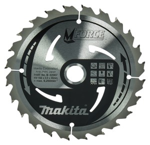 MAKITA TARCZA TNĄCA SP6000J DSP600ZJ 165x20 24Z Mforce B-32007