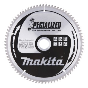 TARCZA TNĄCA SPECJALIZED 250x30mm 80Z MAKITA B-33308