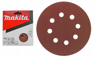 MAKITA PAPIER RZEP P60 125mm 8 OTWORÓW DO BO5030 BO5031 DBO180 BO5041