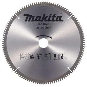 MAKITA TARCZA TNĄCA DO ALUMINIUM 260x30 mm 120Z D-81826
