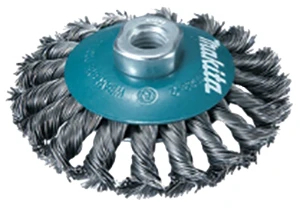 MAKITA D-77584 SZCZOTKA DRUCIANA GARNKOWA 115mm M14 0,5mm STAL NIERDZEWNA