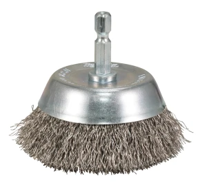 MAKITA D-76576 SZCZOTKA DRUCIANA GARNKOWA 65mm 1/4'' NA WKRĘTARKĘ INOX