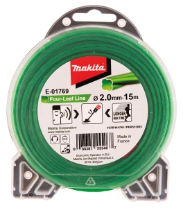 MAKITA ŻYŁKA TNĄCA NYLONOWA 2,0mm KONICZYNA 15 m E-01769