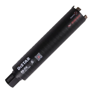 KORONKA DIAMENTOWA DO WIERCENIA NA SUCHO DISTAR RS-TX 1 1/4 UNC 72 mm x 300