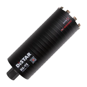 KORONKA DIAMENTOWA DO WIERCENIA NA SUCHO DISTAR RS-TX 1 1/4 UNC 132 mm x300