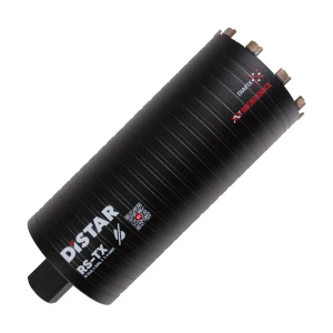 KORONKA DIAMENTOWA DO WIERCENIA NA SUCHO DISTAR RS-TX 1 1/4 UNC 142 mm x300