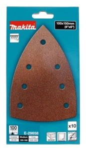 PAPIERY SZLIFIERSKIE 100x150mm P100 10szt MAKITA E-29658 BO006CG