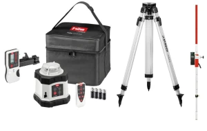 ZESTAW NIWELATOR ROTACYJNY LASEROWY HILE PRO D400 ETUI PILOT ŁATA STATYW