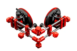 PRZYSSAWKA PODWÓJNA 198MM 200/150KG REGULOWANA PRO-PR008 REG.PION DO 10MM